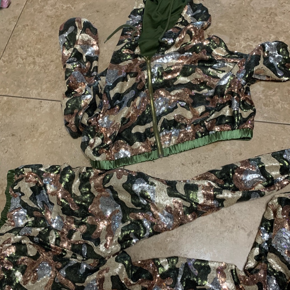 Fashion Nova Sequin Suit